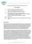 Introduction. Washington Stormwater Center Document WSC Memorandum. To cc. From. Date April 25, 2011 Subject