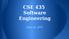 CSE 435 Software Engineering. Sept 14, 2015
