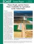 Water, People, and the Future: Water Availability for Agriculture in the United States