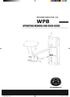 PROFESSIONAL SOUND SYSTEMS WPB OPERATING MANUAL AND USER GUIDE.   WPB User Manual.indd :21:39