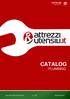 CATALOG March 2017 CATALOG PLUMBING.   p. 1/20 Atttrezzi&utensili