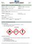 SAFETY DATA SHEET. PRODUCT USE: Acetylene generation, iron and steel desulfurization, and steelmaking slag treatments