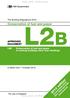 L2B edition. Conservation of fuel and power ONLINE VERSION APPROVED DOCUMENT ONLINE VERSION. The Building Regulations 2010