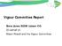 Vigour Committee Report. Steve Jones: ECOM Liaison VIG On behalf of: Alison Powell and the Vigour Committee