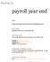 Please read these instructions before attempting year end. Enclosed Keytime Payroll Year End Disk