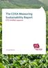 The COSA Measuring Sustainability Report UTZ Certified response
