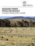 MANAGING FODDER PRICES FOR DROUGHT A SHEEP PRODUCER S GUIDE