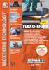 REOXTHENE TECHNOLOGY FLEXO-LIGHT SBS PROFESSIONAL LINE RANGE OF PRODUCTS FORMULATED AND DEVELOPED EXPRESSLY FOR ROOFING PROFESSIONALS -20 C