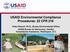 USAID Environmental Compliance Procedures: 22 CFR 216