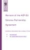 Revision of the ACP-EU Cotonou Partnership Agreement