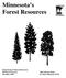 Minnesota s Forest Resources