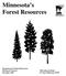 Minnesota s Forest Resources