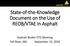 State-of-the-Knowledge Document on the Use of REOB/VTAE in Asphalt. Asphalt Binder ETG Meeting Fall River, MA September 13, 2016