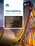 IHS CHEMICAL INFORMATION ANALYTICS EXPERTISE. Make Better Decisions