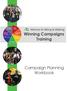 Winning Campaigns Training. Campaign Planning Workbook