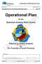 Operational Plan. for the. Sydenham Drinking Water System. Uncontrolled Copy