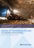 INDICES OF THE PHYSICAL VOLUME OF MINING PRODUCTION