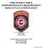FIRE INSTRUCTOR II JOB PERFORMANCE REQUIREMENT SKILLS EVALUATION PACKET