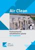 Air Clean. Environmental rehabilitation plants Air treatment