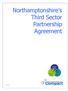 Northamptonshire s Third Sector Partnership Agreement