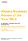 Alberta Business Person of the Year 2016