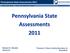 Pennsylvania State Assessments 2011