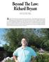 Beyond The Law: Richard Bryant
