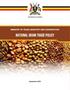 NATIONAL GRAIN TRADE POLICY