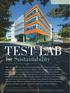 TEST LAB. for Sustainability BY ALBERTO CAYUELA, P.ENG., AND ANGELIQUE PILON