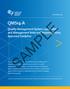 SAMPLE. Quality Management System: Leadership and Management Roles and Responsibilities; Approved Guideline