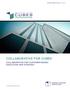 COLLABORATIVE FOR CUBES COLLABORATIVE FOR CUSTOMER-BASED EXECUTION AND STRATEGY STRATEGY OUTCOMES CUBES 100,000. CUBES Insights Series, Volume 6