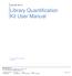 Library Quantification Kit User Manual