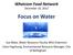 Focus on Water. Whatcom Food Network December 10, 2012