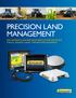 precision land management GPS, guidance and precision agriculture solutions for all seasons, crops, terrains and equipment