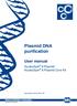 Plasmid DNA purification