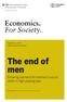 The end of men. Growing demand for women s social skills in high-paying jobs. Number 1, 2018 UBS Center Policy Brief