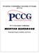 Prevention Credentialing Consortium of Georgia (PCCG) PCCG Prevention Certification MENTOR HANDBOOK Mentoring Program Guidelines and Forms