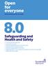 Safeguarding and Health and Safety