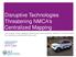 Disruptive Technologies Threatening NMCA s Centralized Mapping