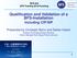 BFS IOA BFS Training 2018 Kunming Qualification and Validation of a BFS-Installation including CIP/SIP