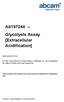Ab Glycolysis Assay [Extracellular Acidification]