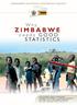 THE ROLE OF STATISTICS IN ZIMBABWE S DEVELOPMENT