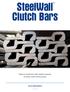 SteelWall Clutch Bars