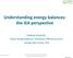 Understanding energy balances: the IEA perspective