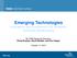 Emerging Technologies Innovations and Evolutions in BI, Analytics, and Data Warehousing
