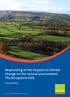 Responding to the impacts of climate change on the natural environment: The Shropshire Hills. A summary.