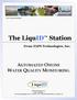 The LiquID Station AUTOMATED ONLINE WATER QUALITY MONITORING. From ZAPS Technologies, Inc Product Brochure