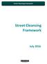 Street Cleansing Framework