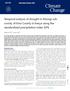 Temporal analysis of drought in Mwingi subcounty of Kitui County in Kenya using the standardized precipitation index (SPI)