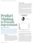 Product Thinking. in Process Improvement. Terry Leip, Intel Corporation